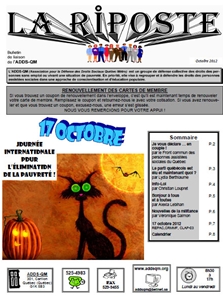 Riposte Octobre 2012