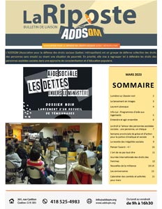 Riposte Mars 2023